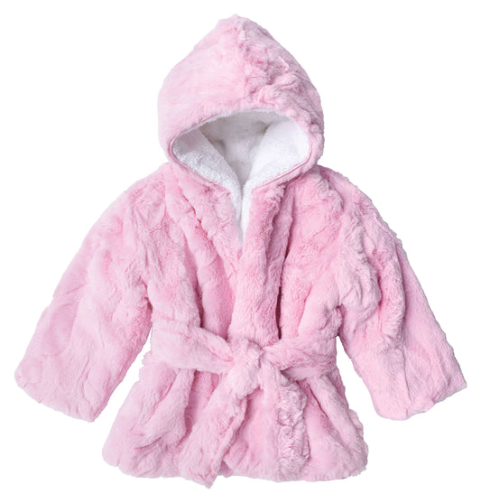 Pink Hooded Robe