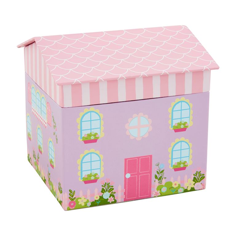 "House" Jewelry Music Box