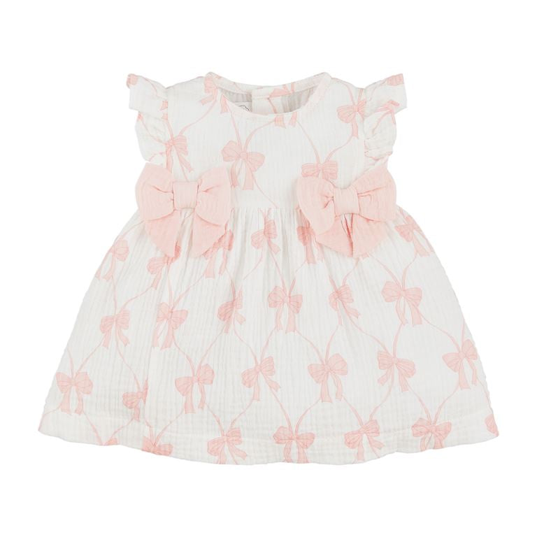 Bow Printed Dress