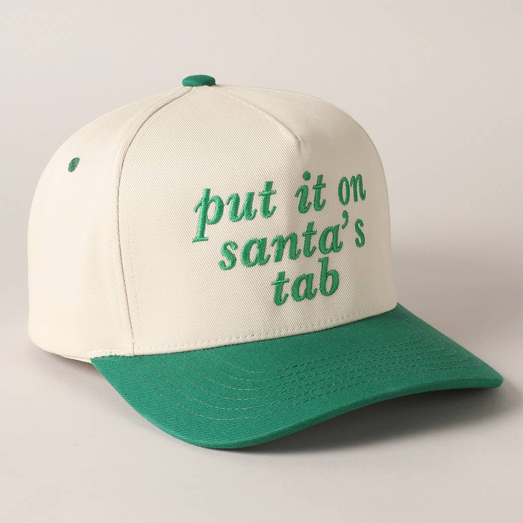 Put It On Santa's Tab Cap
