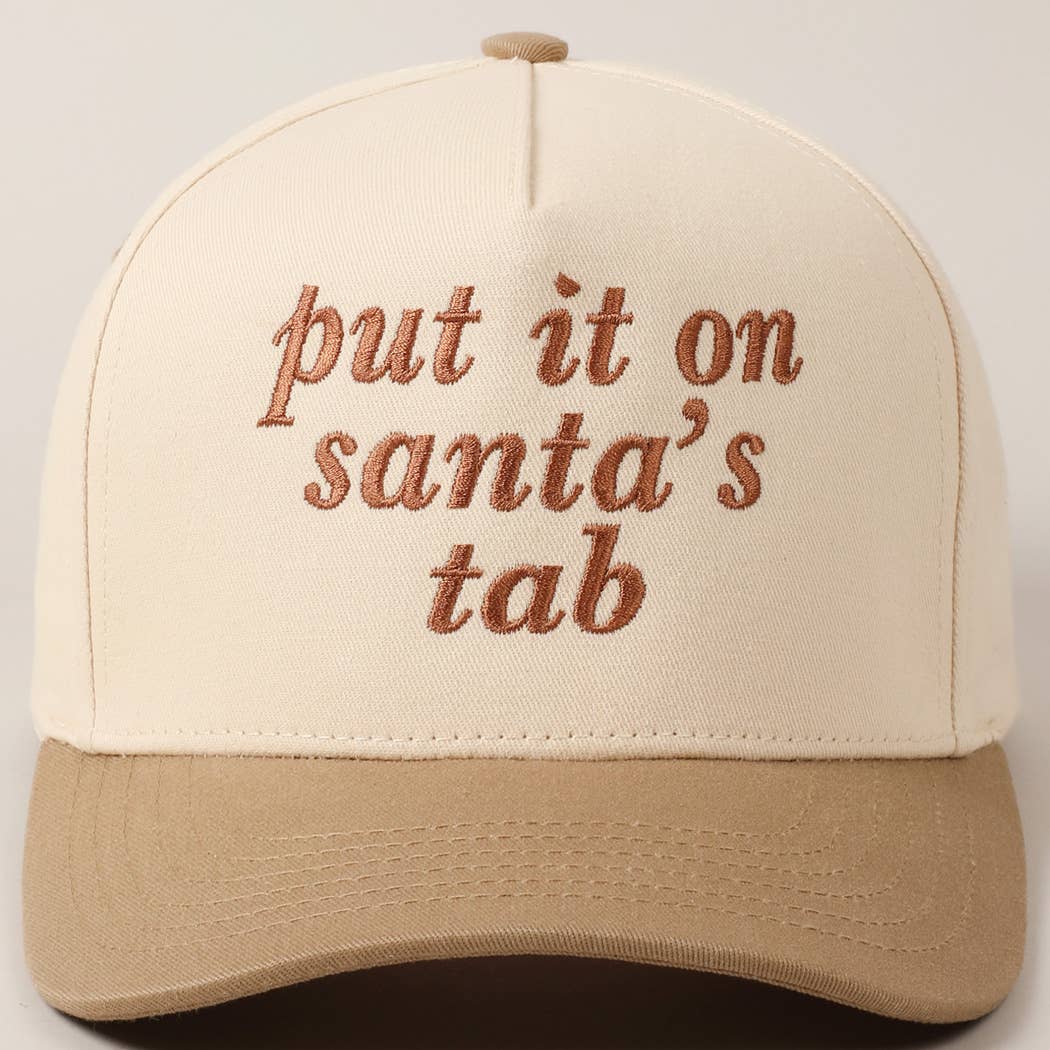 Put It On Santa's Tab Cap