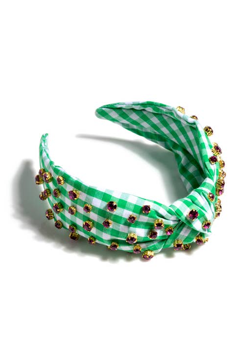 EMBELLISHED KNOTTED HEADBAND