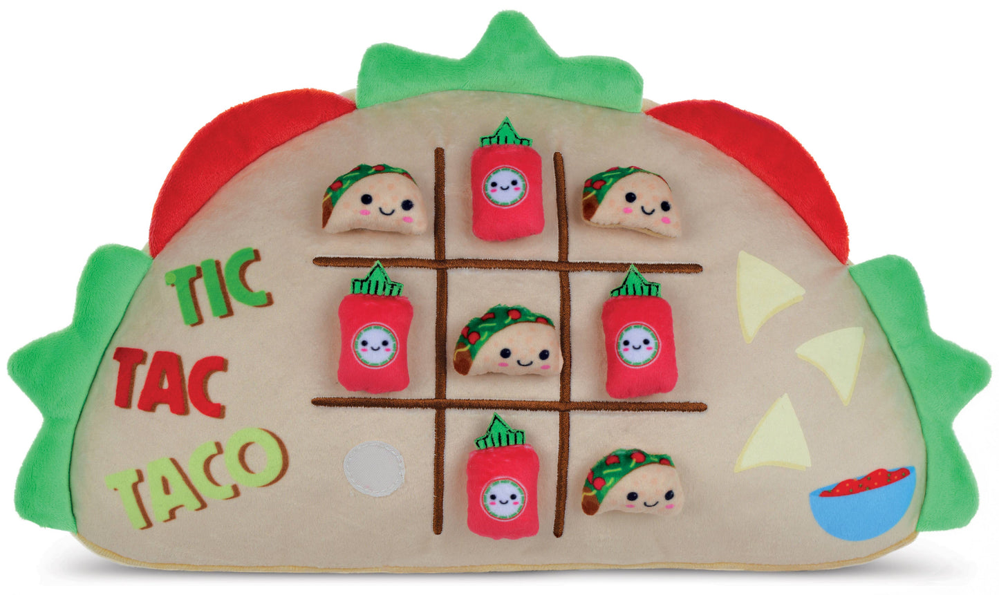 Tic Tac Taco Fleece Plush