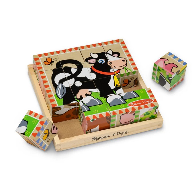 Farm Cube Puzzle (16 pcs)