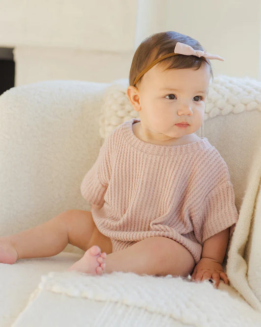 Blush Relaxed Bubble Romper