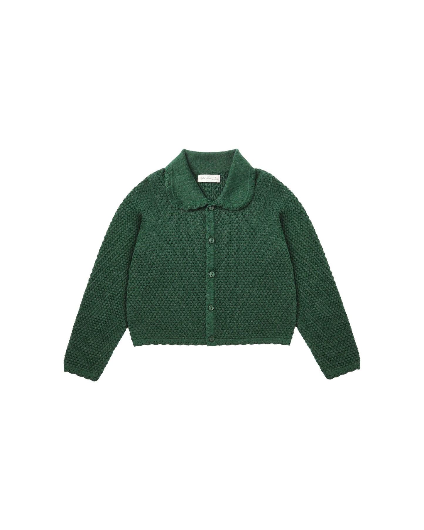 Knit Wide Leg Pant-Green