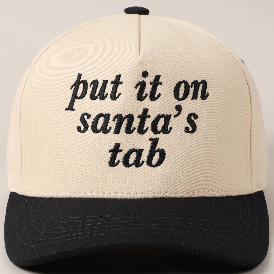 Put It On Santa's Tab Cap