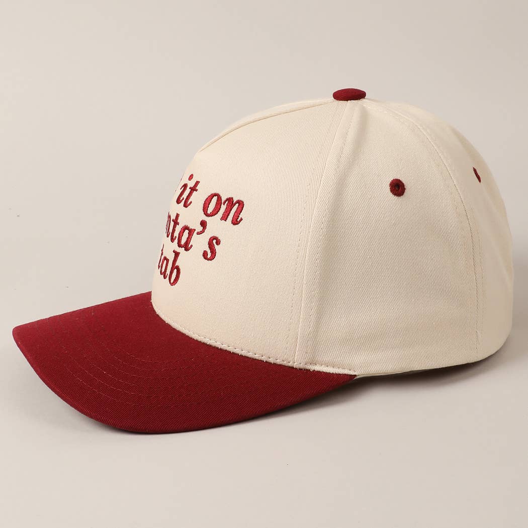 Put It On Santa's Tab Cap