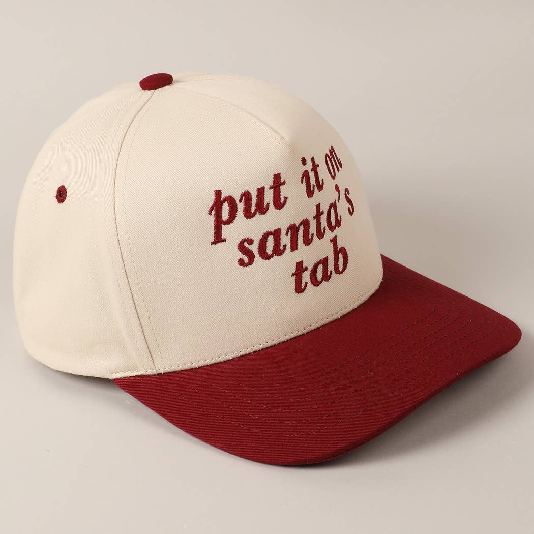 Put It On Santa's Tab Cap