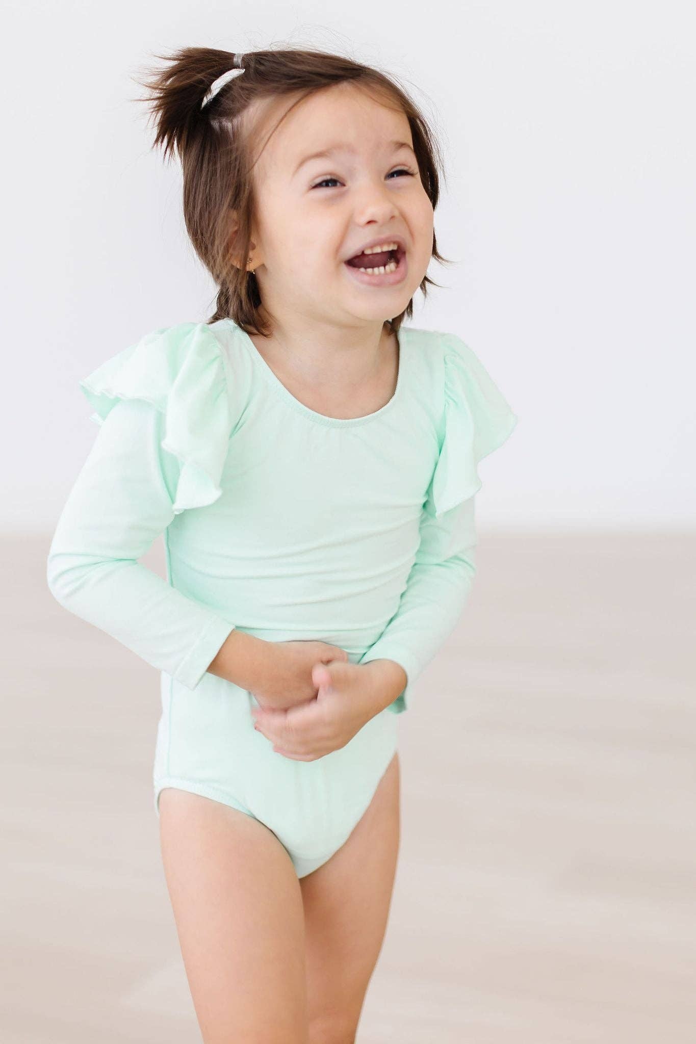 Pastel Green Leotard