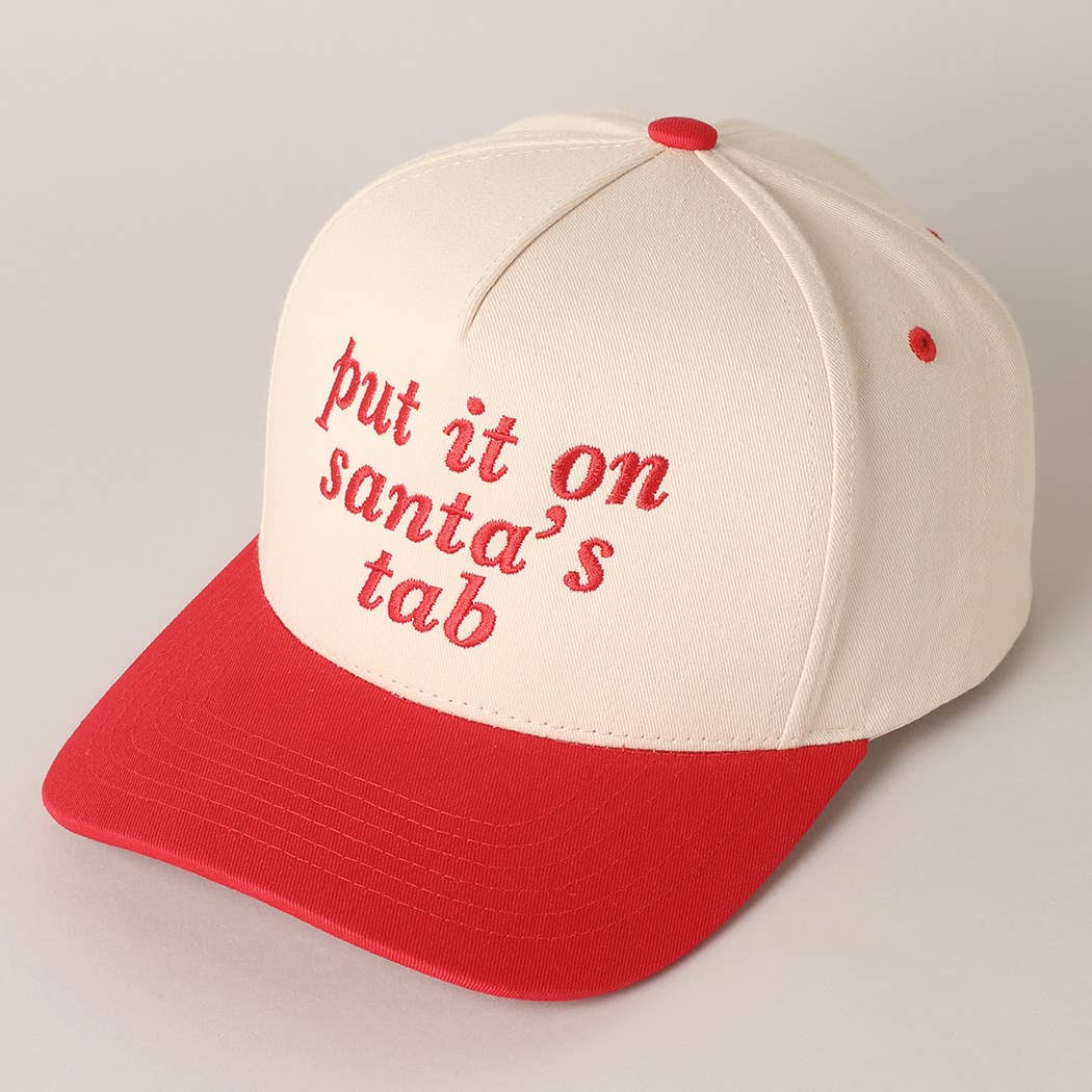 Put It On Santa's Tab Cap
