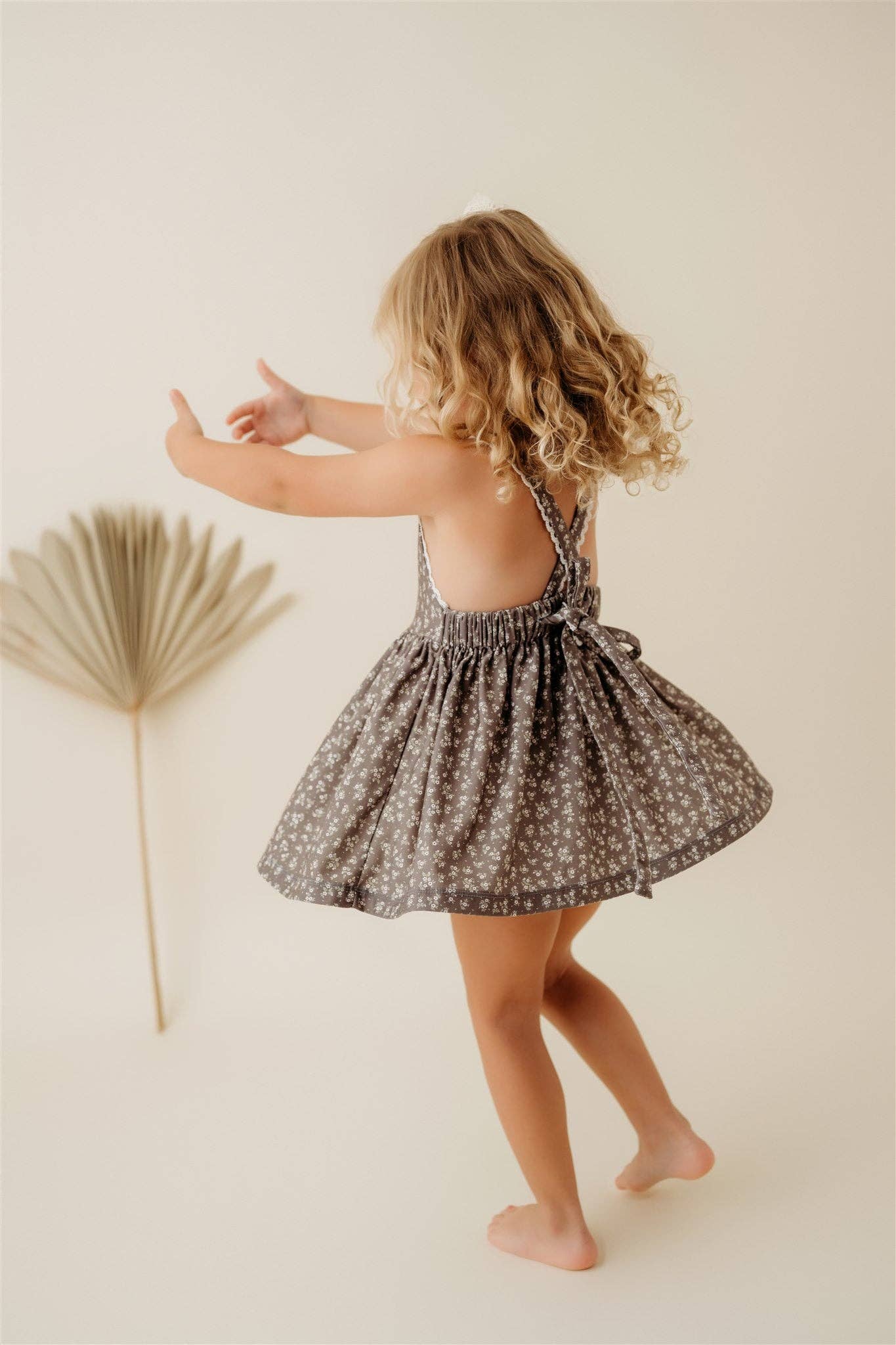 Cedar Floral Tie-back Dress