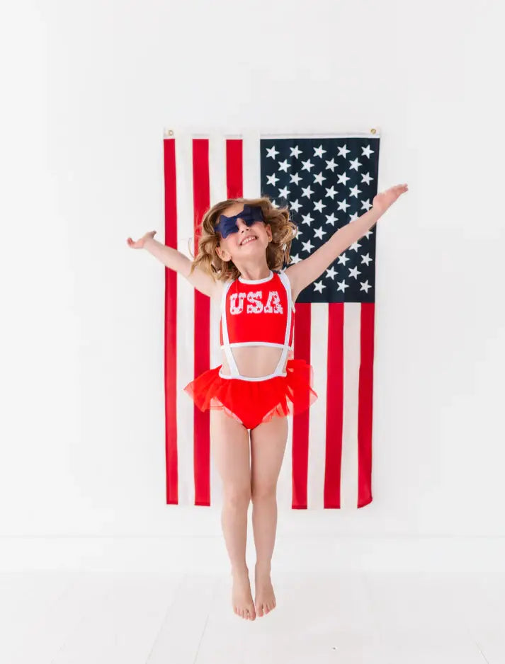 USA Suspender Bikini
