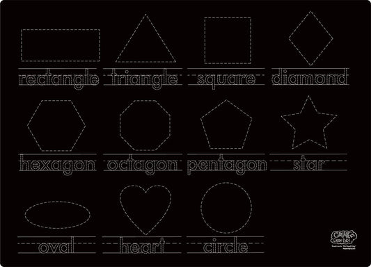 Activity Mat- Numbers & Shapes