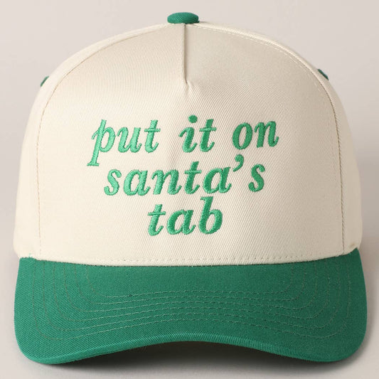 Put It On Santa's Tab Cap