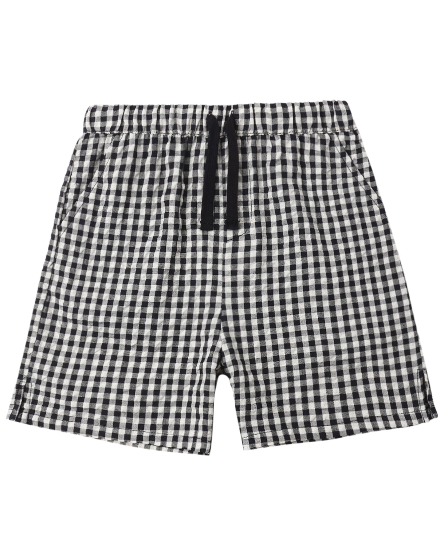 Black Perry Short in Check