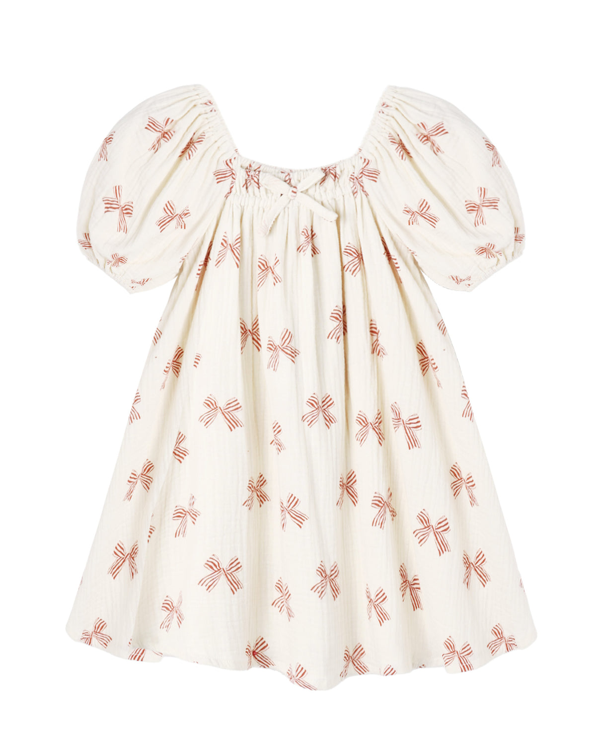 Sabrina Peppermint Bow Mini Dress