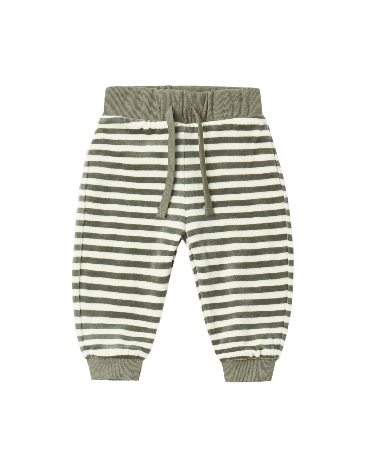 Spruce Stripe Velour Sweatpants