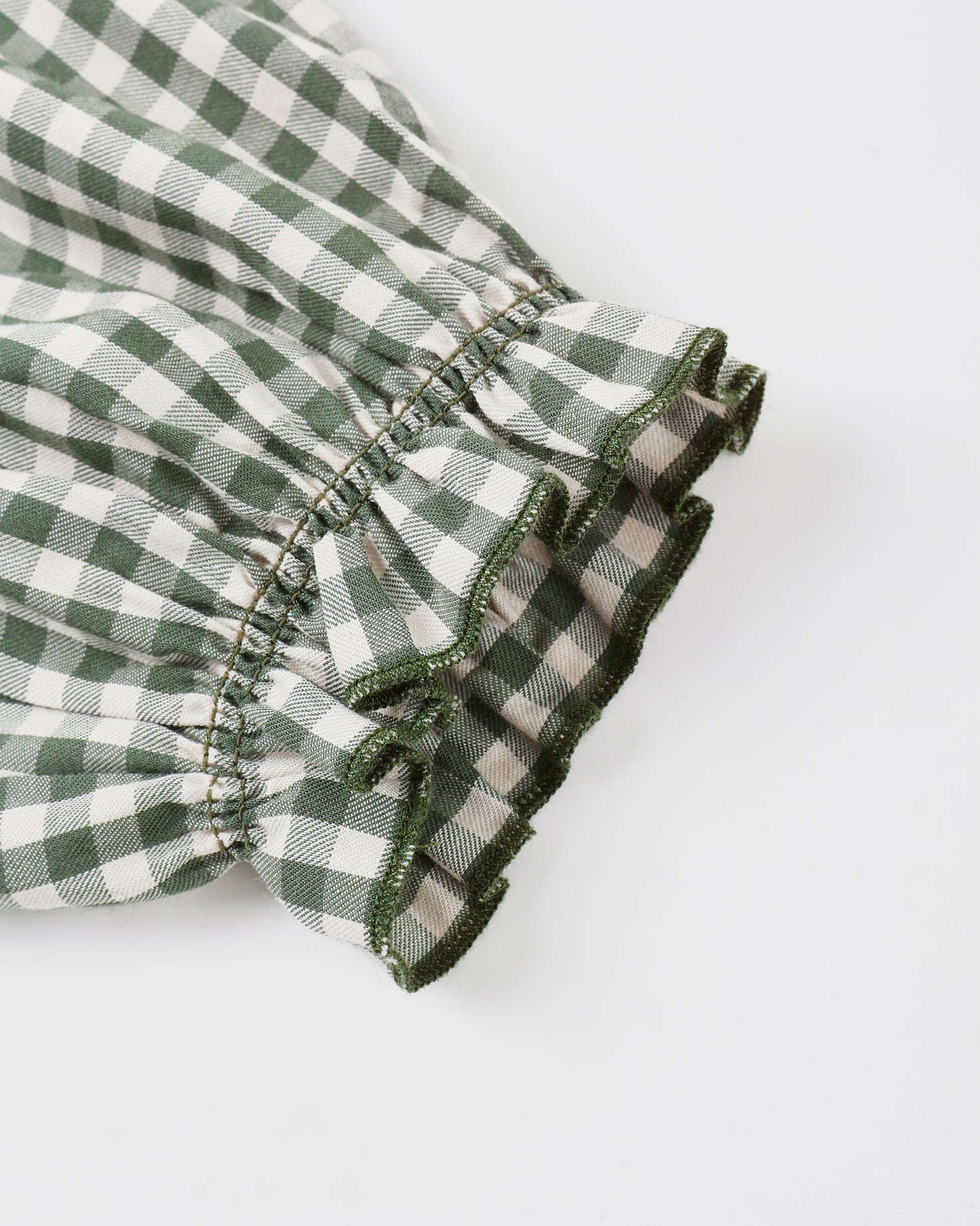 Evergreen Gingham Nightgown