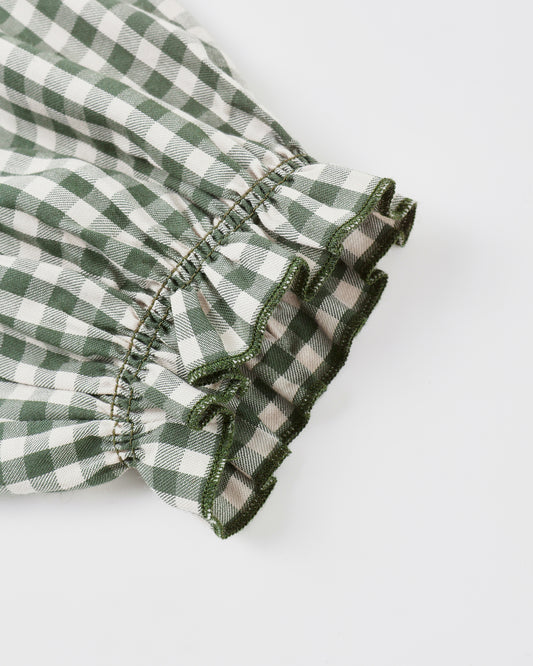 Evergreen Gingham Nightgown
