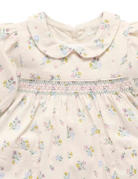 Smocked Flower Dress