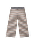 Multi Stripe Knit Wide-Leg Pant