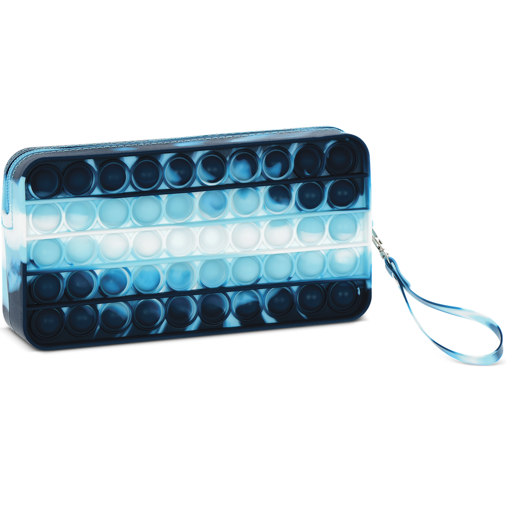 Blue Tie Dye Pencil Case