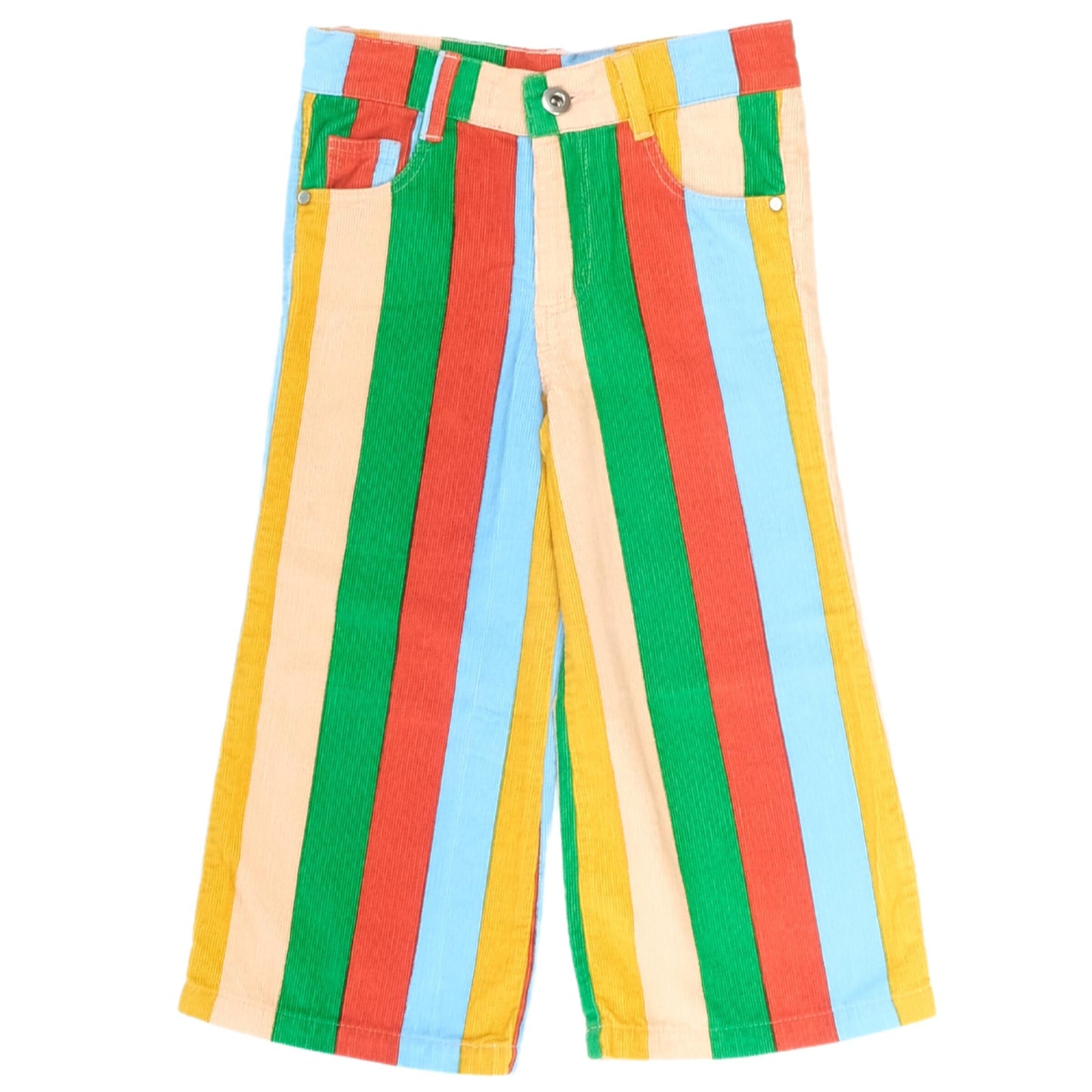 Suzie Crop Pant-Stripe