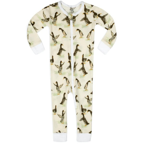 Duck Zippered Pajama