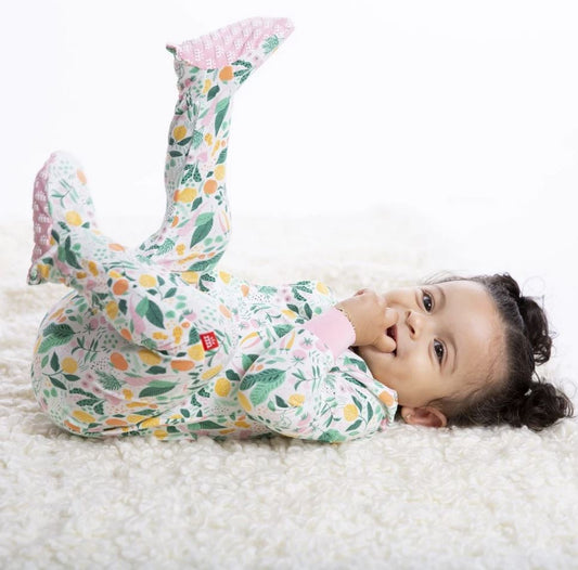 Lemon Verbena Magnetic Modal Footie