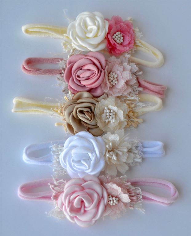 Dusty Pink Baby Headband