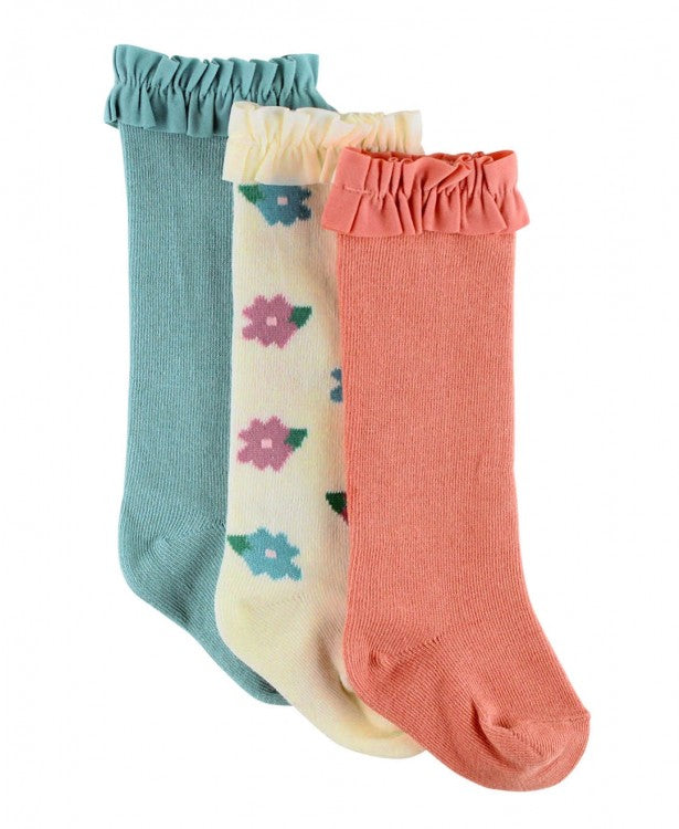 3-Pack Knee High Socks