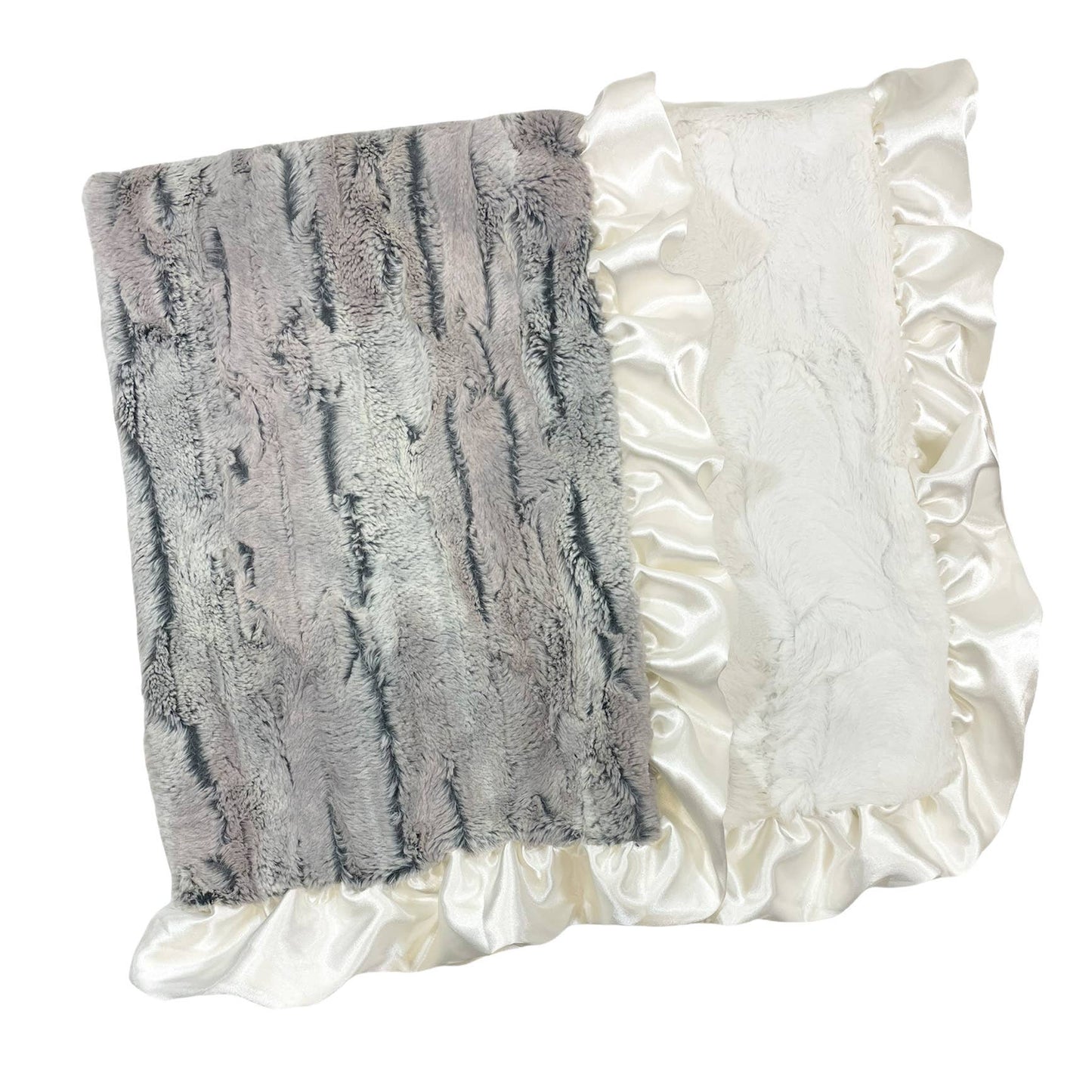 Silver Snowfox Luxe Cuddle Blanket