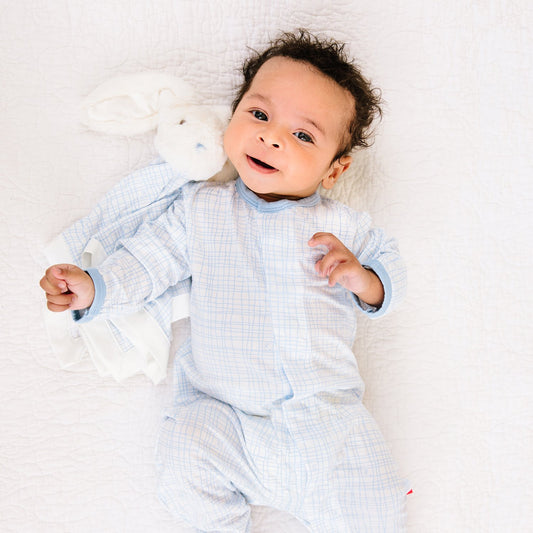 Greenwich Plaid Footie