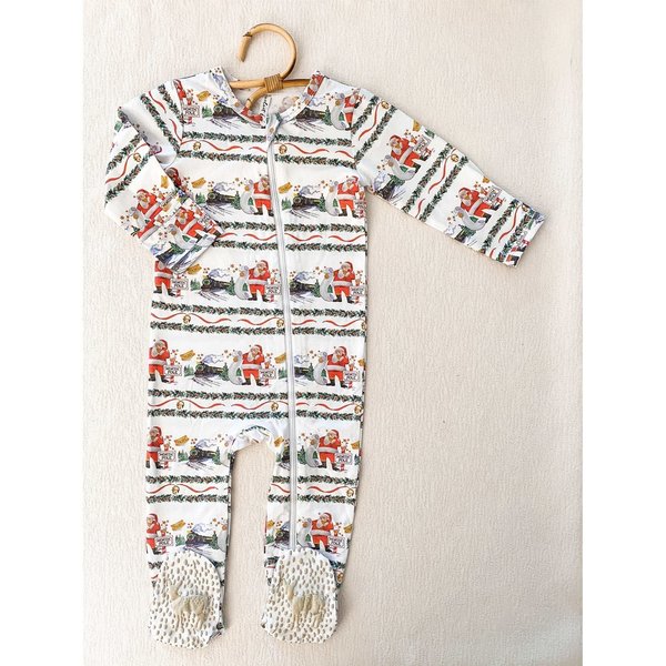 Ticket, Please! Zipper Footie Jammie