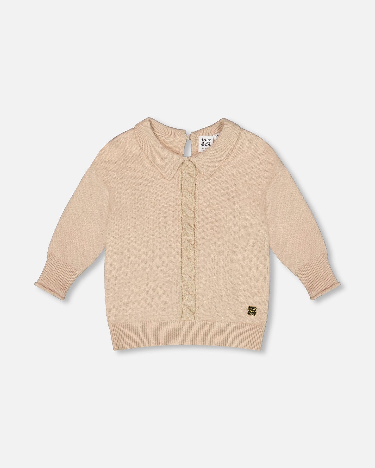 3/4 Sleeve Knitted Sweater