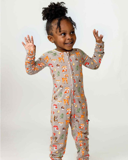 Birch Poppy Romper