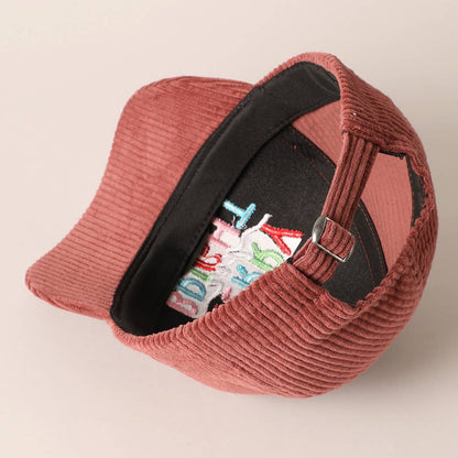 Merry/Bright Corduroy Cap