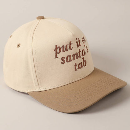 Put It On Santa's Tab Cap