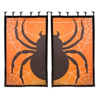 Black Spider Window Shade