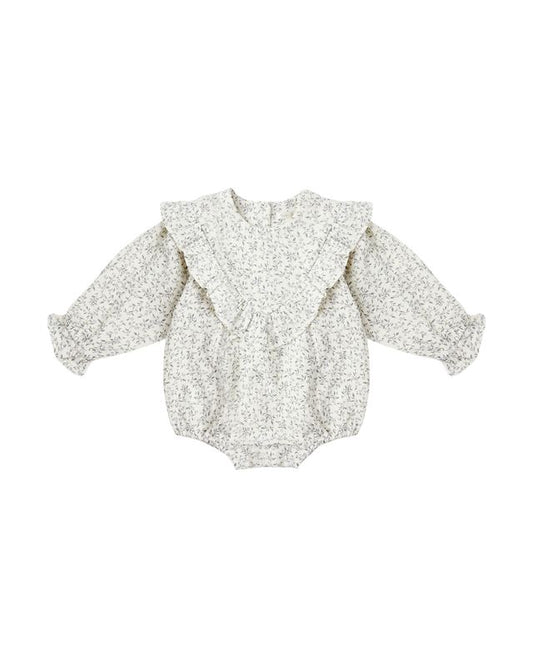 Winnie Blue Vines Romper