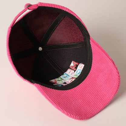 Merry/Bright Corduroy Cap