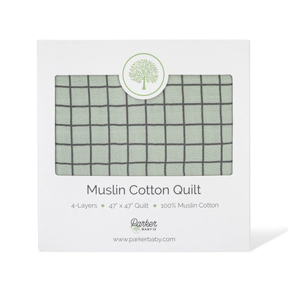 Sage Windowpane Quilt