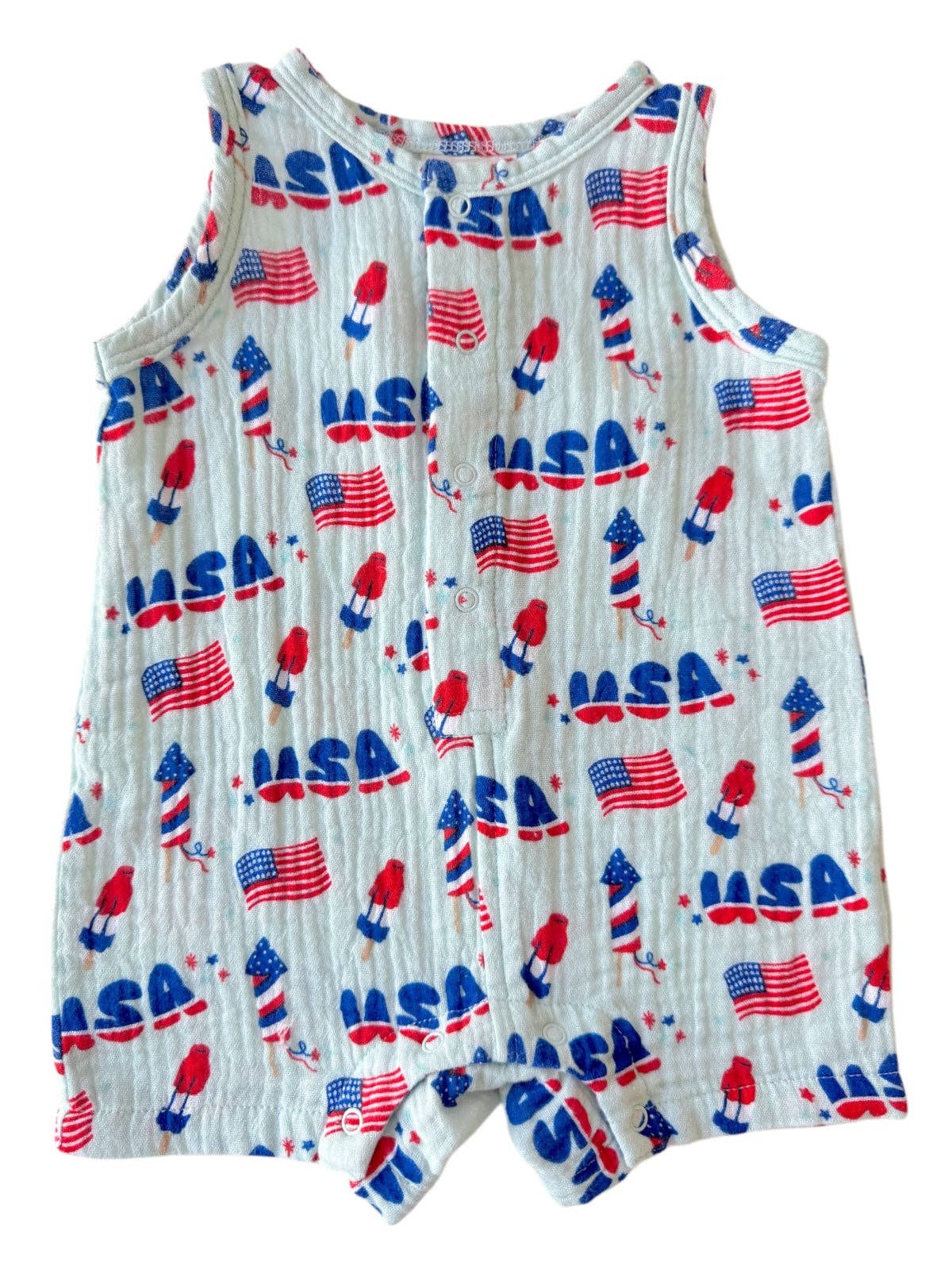 4th of July Romper