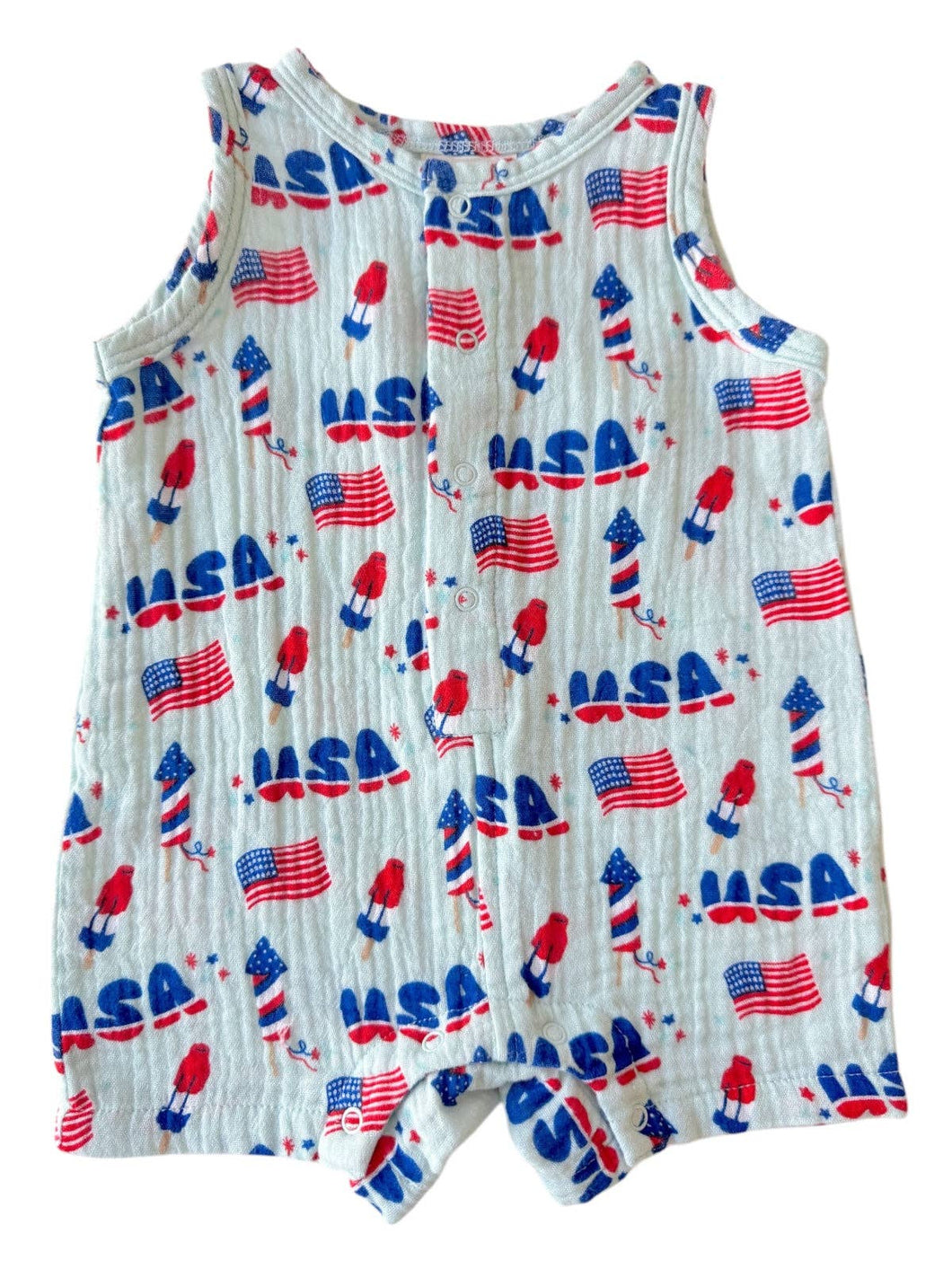4th of July Romper