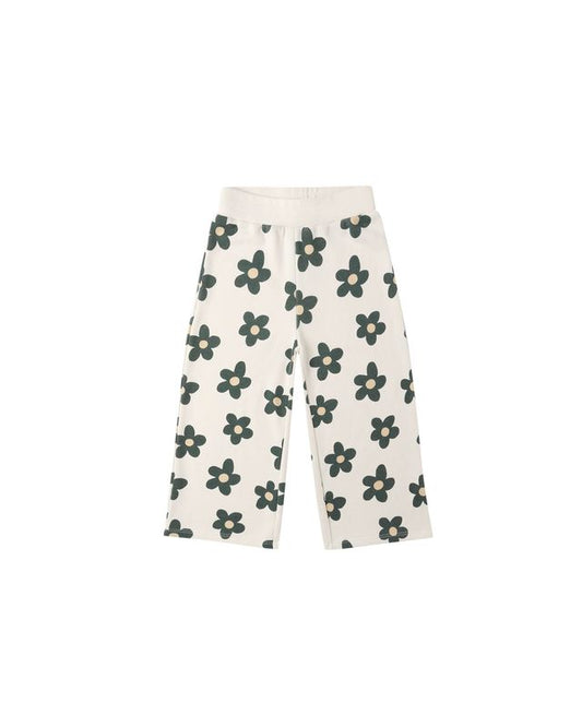 Wide Leg Daisy Sweatpants