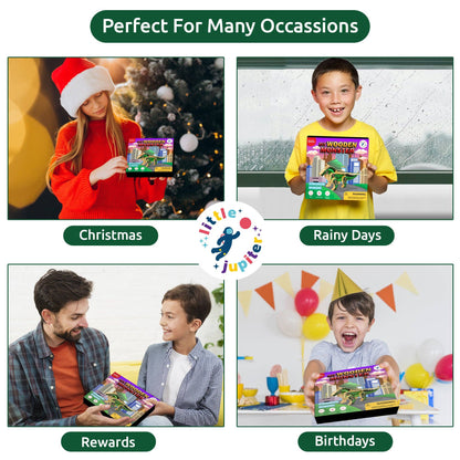 Wooden Dragon Monster in Green