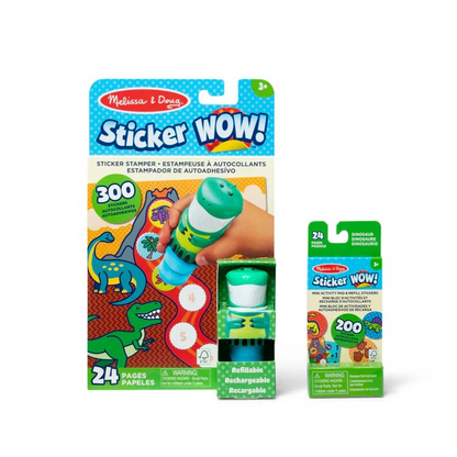 WOW! Activity Pad & Sticker Stamper