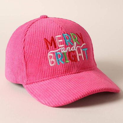 Merry/Bright Corduroy Cap