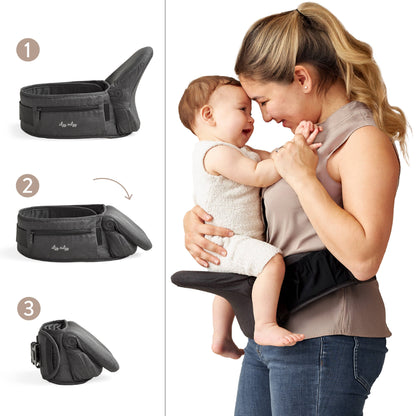 Hold & Fold Hip Seat Carrier